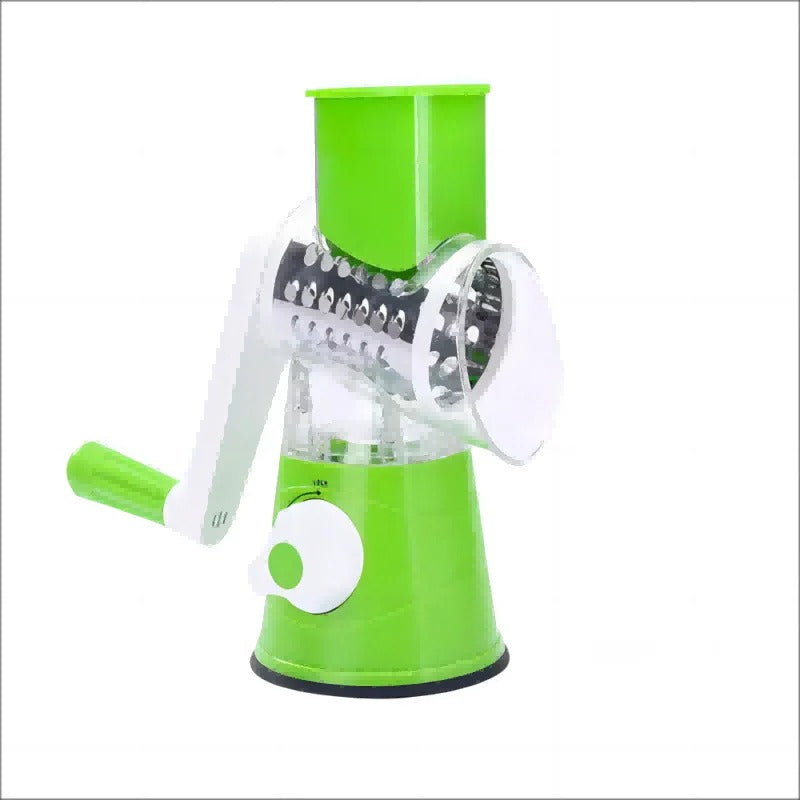 Table Top Drum Multifunctional Roller Vegetable Cutter Hand Crank Home Kitchen Shredder Potato Grater