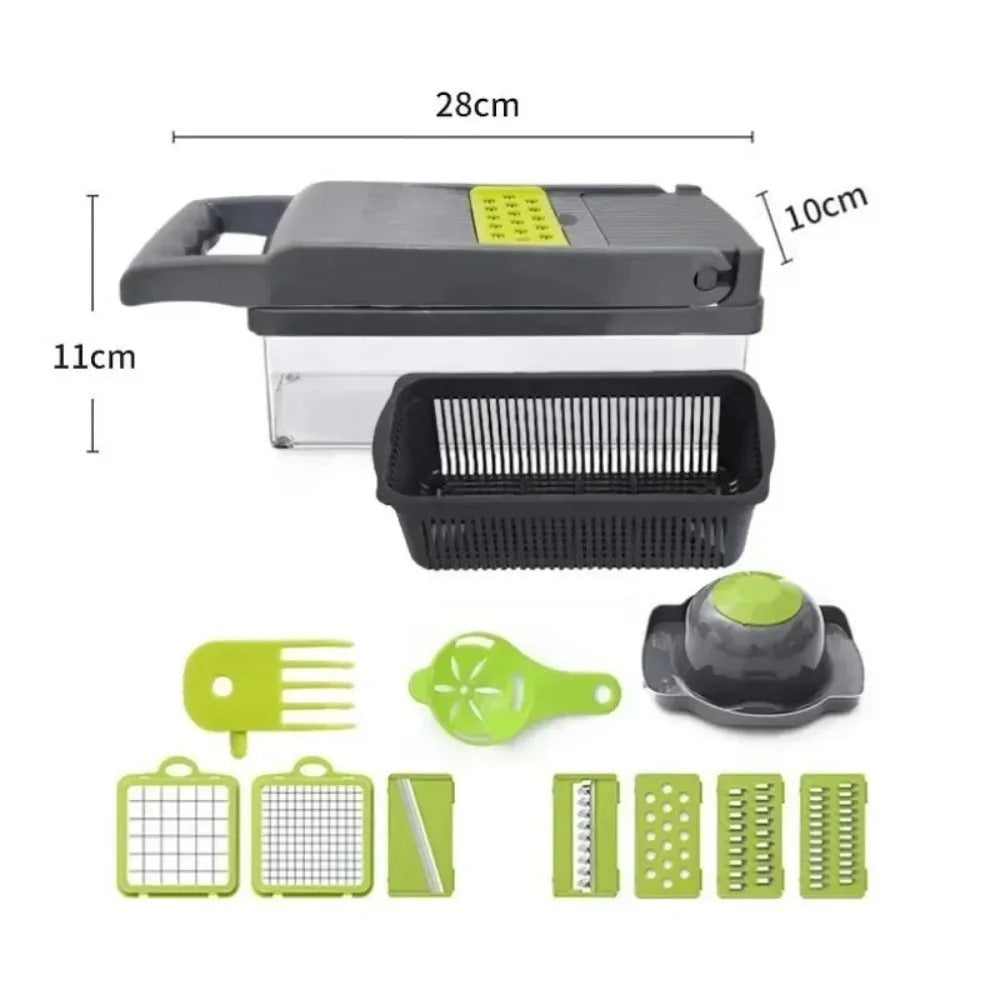 Multifunctional Vegetable Slicer Cutter Shredders Slicer With Basket Fruit Potato Chopper Carrot Grater