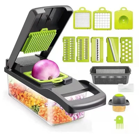 Multifunctional Vegetable Slicer Cutter Shredders Slicer With Basket Fruit Potato Chopper Carrot Grater