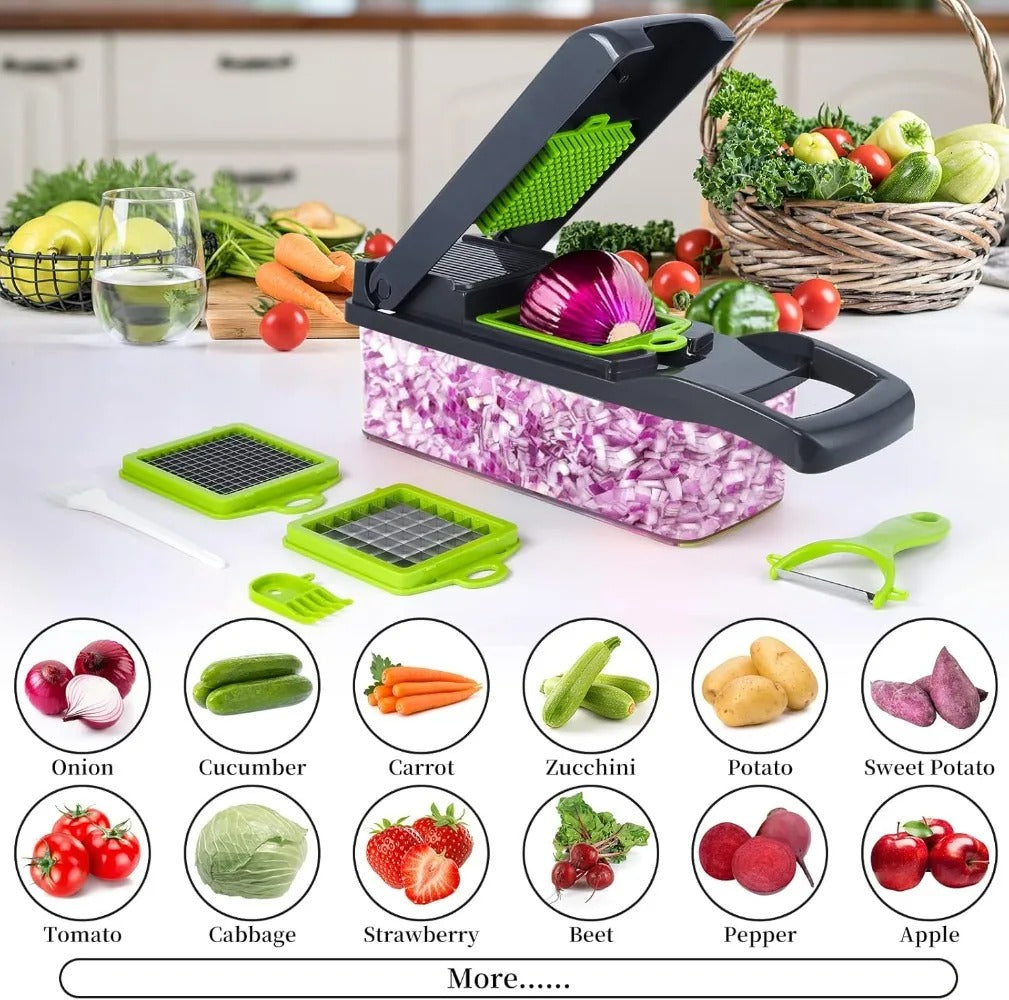 Multifunctional Vegetable Slicer Cutter Shredders Slicer With Basket Fruit Potato Chopper Carrot Grater