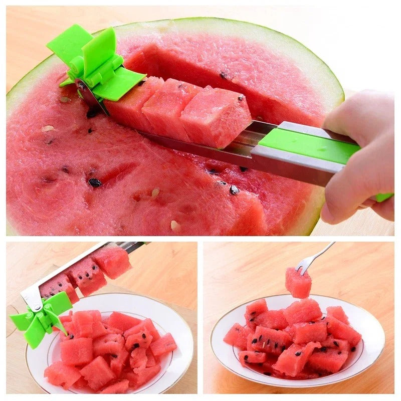 Kitchen Vegetable Cutter Watermelon Cutter Watermelon Cube Cutter Watermelon Slicer by Fancy Store