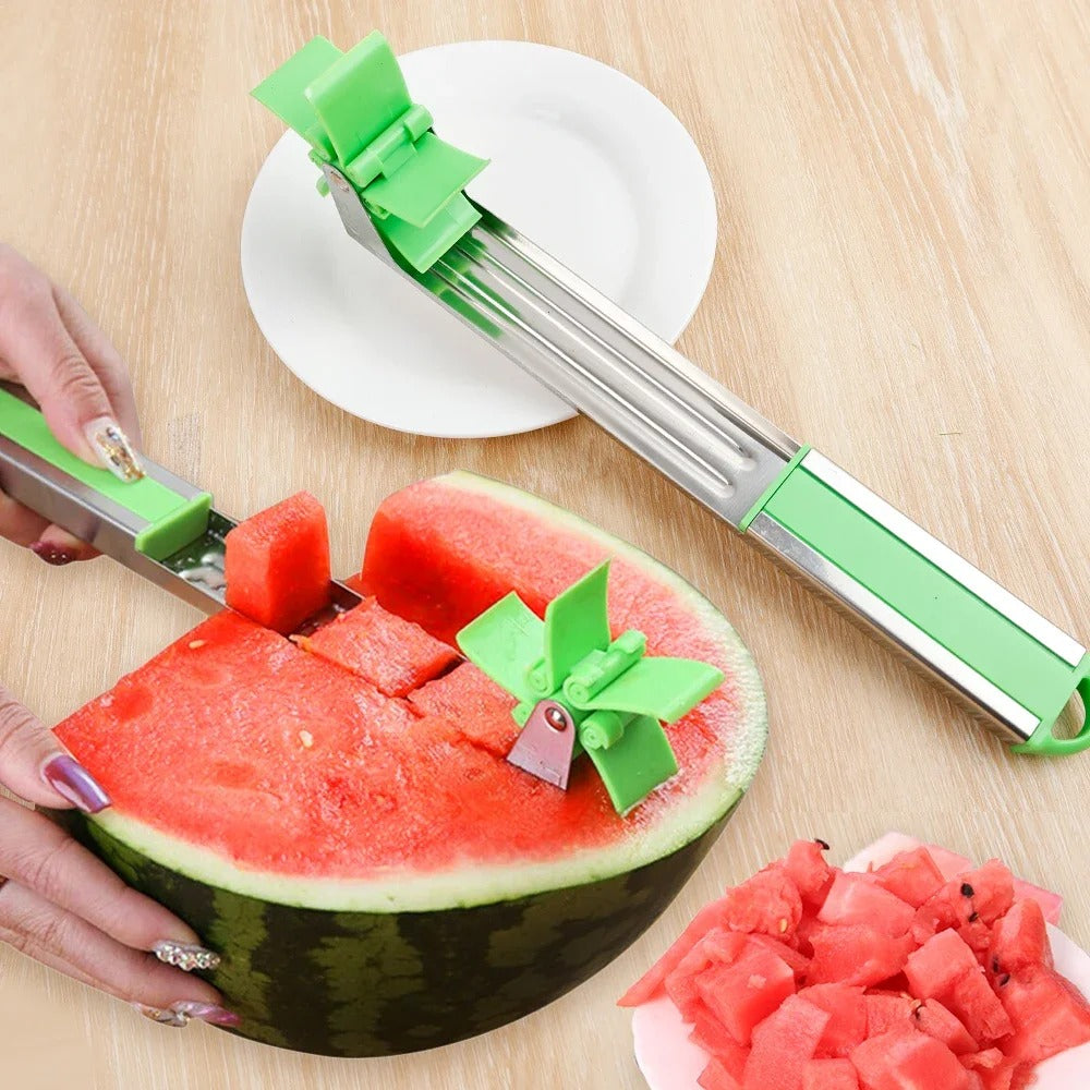 Kitchen Vegetable Cutter Watermelon Cutter Watermelon Cube Cutter Watermelon Slicer by Fancy Store