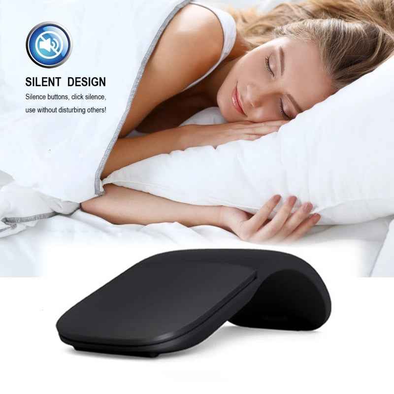 Foldable Wireless Mouse - Compact and Portable Design